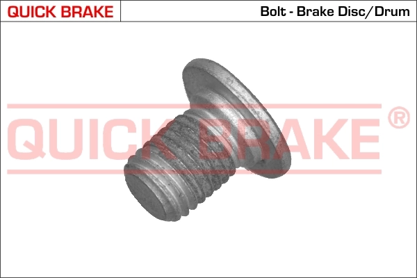 Bolt, brake disc